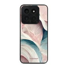 Mobiwear Prémiový lesklý kryt Glossy na mobil Xiaomi 14 - G026G - Růžový a zelenkavý mramor