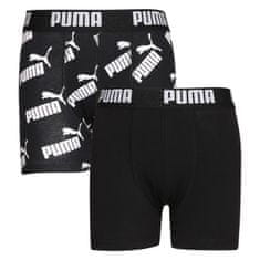 Puma 2PACK chlapecké boxerky vícebarevné (701210971 001) - velikost 128