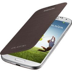 Samsung Pouzdro na mobil EF FI950BAEG Flip S4 Brown