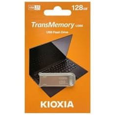 KIOXIA 128GB USB Flash Biwako 3.0 U366 stříbrný,