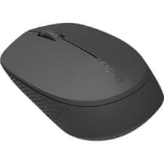 Rapoo Počítačová myš M100 / optická/ 3 tlačítka/ 1300DPI - tmavě šedá