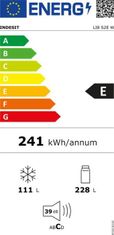 Indesit Kombinovaná chladnička LI8 S2E W