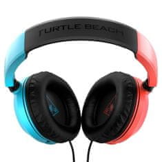 Turtle Beach Herní sluchátka RECON 50, červená/modrá