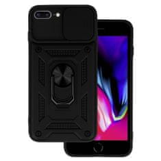 MobilPouzdra.cz Kryt odolný SlideCam pro Apple iPhone 7 Plus/8 Plus , barva černá