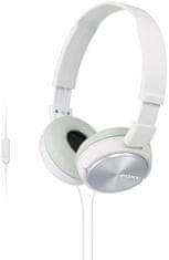 Sony MDR-ZX310APW, handsfree bílá