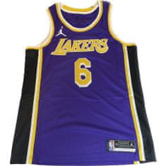 Nike Košile Jordan Nba Swingman Jersey Lebron James La Lakers Statement Edition 6 CV9481513