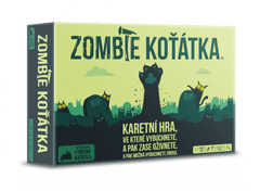 Grooters Výbušná koťátka Karetní hra Zombie koťátka