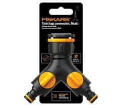 Fiskars Dvojitá spojka ke kohoutku Comfort pro všechny velikosti