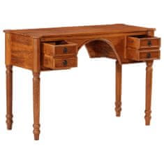 Vidaxl Psací stůl se zásuvkami 110 x 50 x 76 cm masivní akáciové dřevo