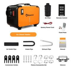 Sunster 12V/24V 5KW Přenosné All In One Diesel Topení s LCD