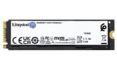 Kingston KC3000 2TB SSD (2048GB) / NVMe M.2 PCIe Gen4 / Interní / M.2 2280 / chladič