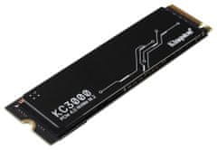 Kingston KC3000 2TB SSD (2048GB) / NVMe M.2 PCIe Gen4 / Interní / M.2 2280 / chladič