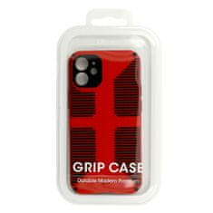 MobilPouzdra.cz Kryt odolný Grip pro Apple iPhone 12 , barva červená