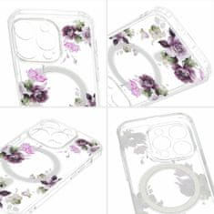 MobilPouzdra.cz Kryt Flower MagSafe Protect pro Apple iPhone 15 Pro Max , design 7