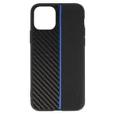 MobilPouzdra.cz Kryt Carbon Protect pro Apple iPhone 11 Pro , barva černá with , barva modrá stripe