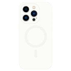 VšeNaMobily.cz Kryt MagSafe Silicone pro Apple iPhone 15 Pro Max , barva bílá
