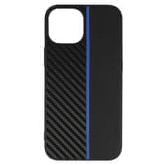 MobilPouzdra.cz Kryt Carbon Protect pro Apple iPhone 13 Mini , barva černá with , barva modrá stripe