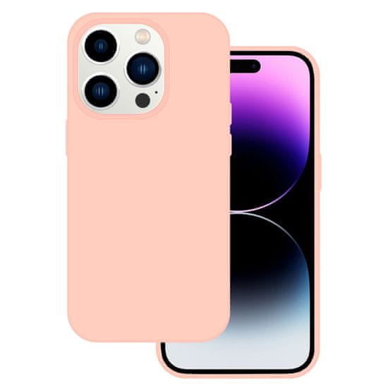 MobilPouzdra.cz Kryt Silicone Premium pro Apple iPhone 12 , barva růžová