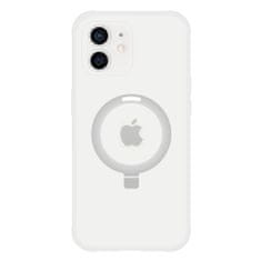 MobilPouzdra.cz Kryt Magical MagSafe pro Apple iPhone 12 , barva stříbrná