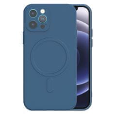 VšeNaMobily.cz Kryt MagSafe Silicone pro Apple iPhone 13 Pro , barva modrá