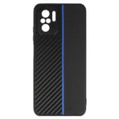 MobilPouzdra.cz Kryt Carbon Protect pro Xiaomi Redmi Note 10/Note 10S/Poco M5S , barva černá with , barva modrá stripe