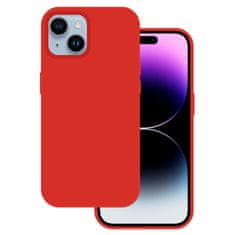 MobilPouzdra.cz Kryt Silicone Premium pro Apple iPhone 15 Plus , barva červená