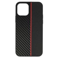 MobilPouzdra.cz Kryt Carbon Protect pro Apple iPhone 12 Pro Max , barva černá with , barva červená stripe