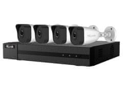 HiLook Powered by HIKVISION/ Network KIT IK-4142BH-MH/P(C)/ 2Mpx/ 4x kamery IPC-B121H 2.8mm/ 1x NVR-104MH-D/4P/ 1TB HDD