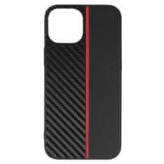 MobilPouzdra.cz Kryt Carbon Protect pro Apple iPhone 13 Mini , barva černá with , barva červená stripe