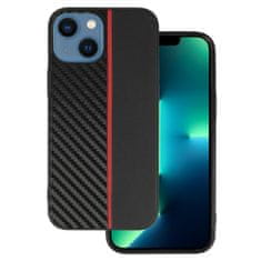 MobilPouzdra.cz Kryt Carbon Protect pro Apple iPhone 13 Mini , barva černá with , barva červená stripe