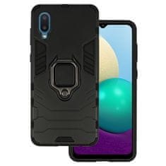 MobilPouzdra.cz Kryt odolný Ring Armor pro Samsung Galaxy A02 , barva černá