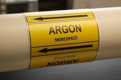 Traiva Páska na značení potrubí Signus M25 - ARGON Samolepka 130 x 100 mm, délka 1,5 m, Kód: 25780