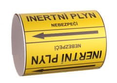 Traiva Páska na značení potrubí Signus M25 - INERTNÍ PLYN Samolepka 130 x 100 mm, délka 1,5 m, Kód: 25898