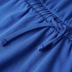 Vidaxl Dětské šaty se stahovací šňůrkou kobaltově modré 104