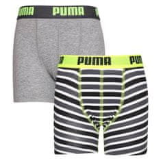 Puma 2PACK chlapecké boxerky vícebarevné (701219334 005) - velikost 140