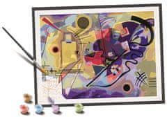 Ravensburger CreArt Wassily Kandinsky: Žlutá, červená, modrá