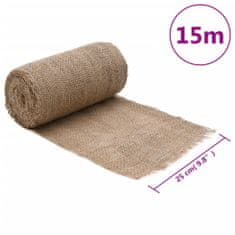 Greatstore Jutová role 0,25 x 15 m 100% juta 200 g/m²