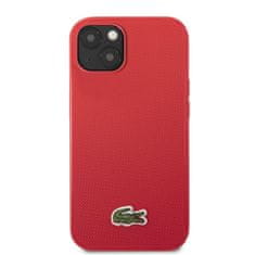 Lacoste  Iconic Petit Pique Logo Zadní Kryt pro iPhone 14 Plus Red