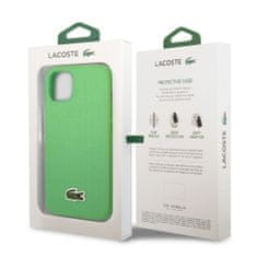 Lacoste  Iconic Petit Pique Logo Zadní Kryt pro iPhone 14 Plus Green