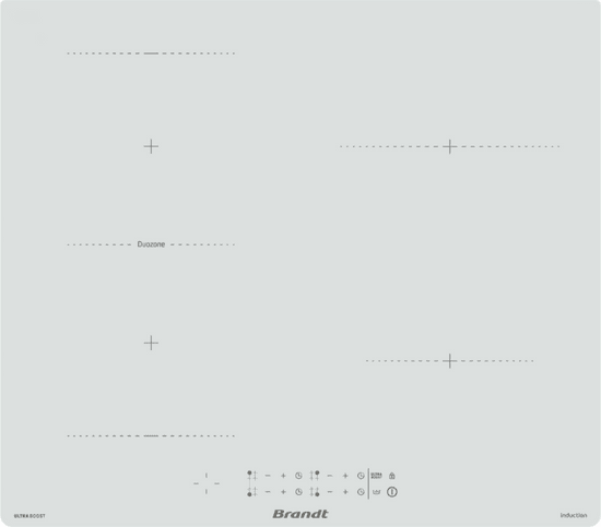 BRANDT DESKA INDUKČNÍ BPI364DPW + 4 roky záruka po registraci