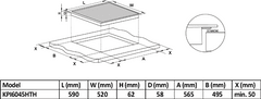 Kluge DESKA INDUKČNÍ KPI6045HTH + 4 roky záruka po registraci