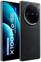 VIVO X100 Pro 5G, 16GB/512GB, Asteroid Black - rozbaleno