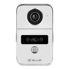 Tellur WiFi Smart Video DoorBell, 1080P, funkce odemknutí, vnitřní zvonek, šedá