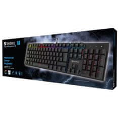 Sandberg Mechanical Gamer Keyboard, herní klávesnice, UK