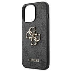 Guess Originální kryt GUESS 4G Big Metal Logo GUHCP13L4GMGGR for Apple iPhone 13 Pro , barva šedá