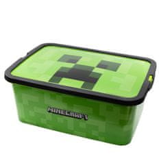 Stor Plastový úložný box MINECRAFT 13L, 04405