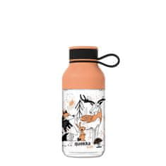 QUOKKA Quokka Kids, Plastová láhev s poutkem In The Woods, 430ml, 40156