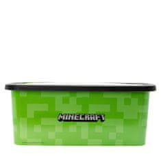 Stor Plastový úložný box MINECRAFT 13L, 04405