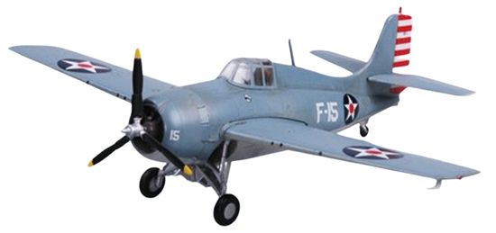 Easy Model Grumman F4F-4 Wildcat, USS Lexington , 1/72