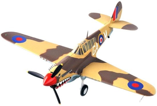 Easy Model Curtiss P-40M Warhawk, RAF, 112.sqn., Sicílie, 1943, 1/48